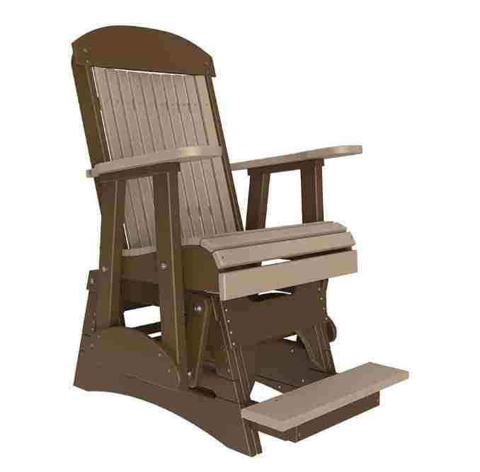 LuxCraft - 2' Classic Balcony Glider Chair