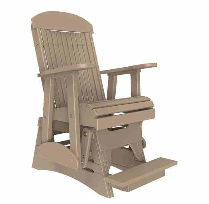 LuxCraft - 2' Classic Balcony Glider Chair