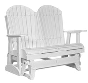 Adirondack glider with a classic design on a white background