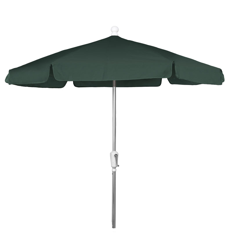 Fiberbuilt 7.5FT Hexagon Garden Umbrella with Vinyl-Coated Canopy