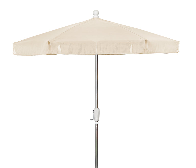 Fiberbuilt 7.5FT Hexagon Garden Umbrella with Vinyl-Coated Canopy