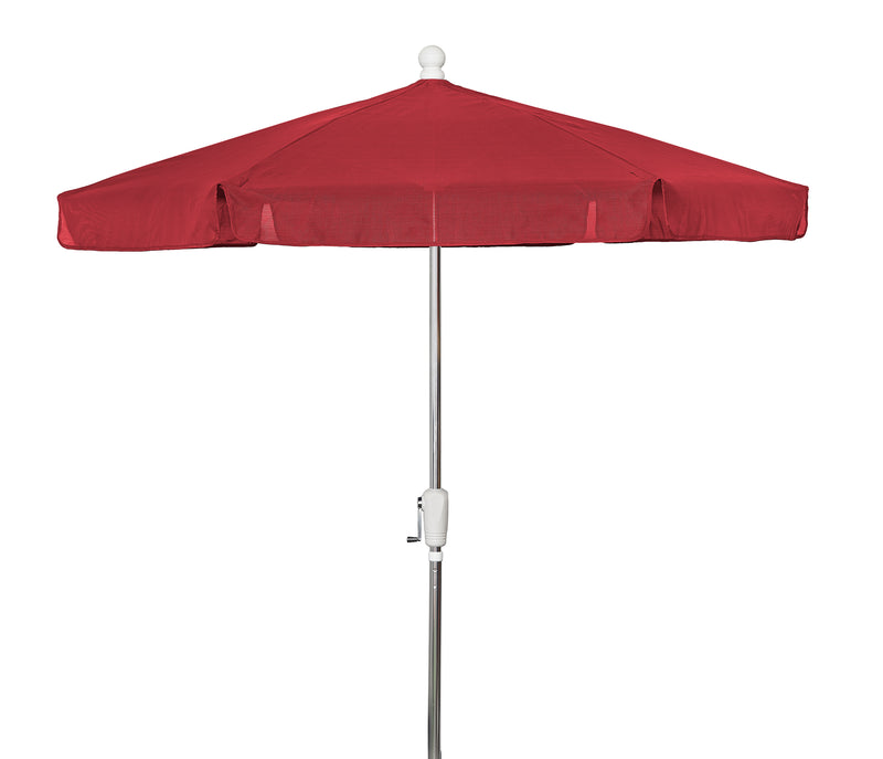 Fiberbuilt 7.5FT Hexagon Garden Umbrella with Vinyl-Coated Canopy