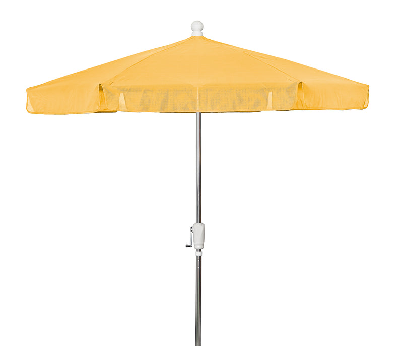 Fiberbuilt 7.5FT Hexagon Garden Umbrella with Vinyl-Coated Canopy