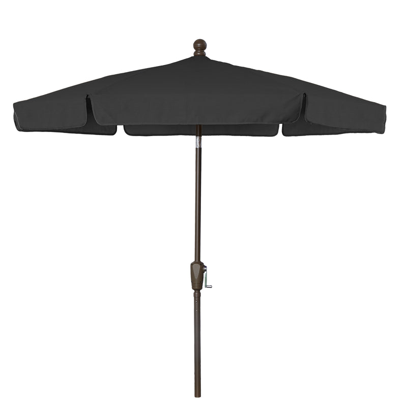 Fiberbuilt 7.5FT Hexagon Garden Umbrella with Vinyl-Coated Canopy