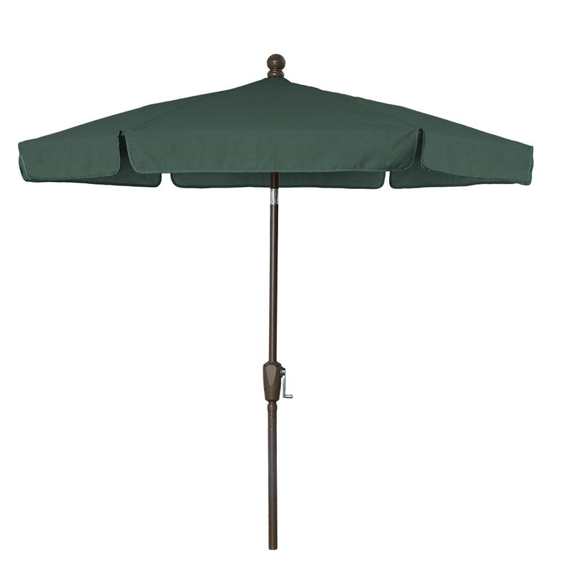 fiberbuilt black patio umbrella base EASTON 9 Ft Half with Round Plastic Weight Included, Black/White Stripe stands will accommodate umbrella poles up to 1.5 inches 175 Fiberbuilt Garden Umbrella Crank Cb,