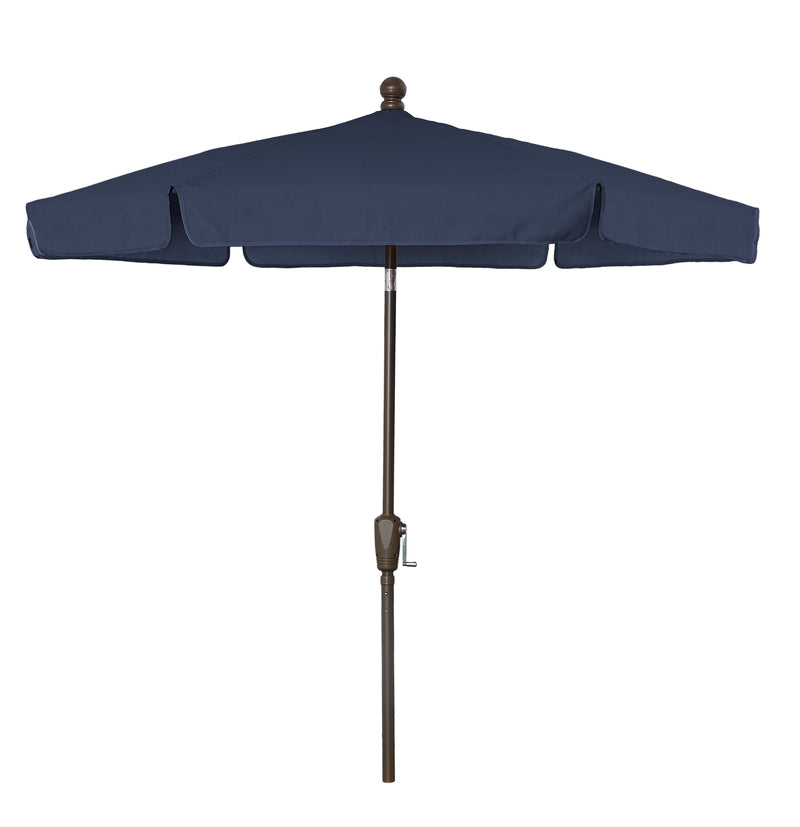 Fiberbuilt 7.5FT Hexagon Garden Umbrella with Vinyl-Coated Canopy