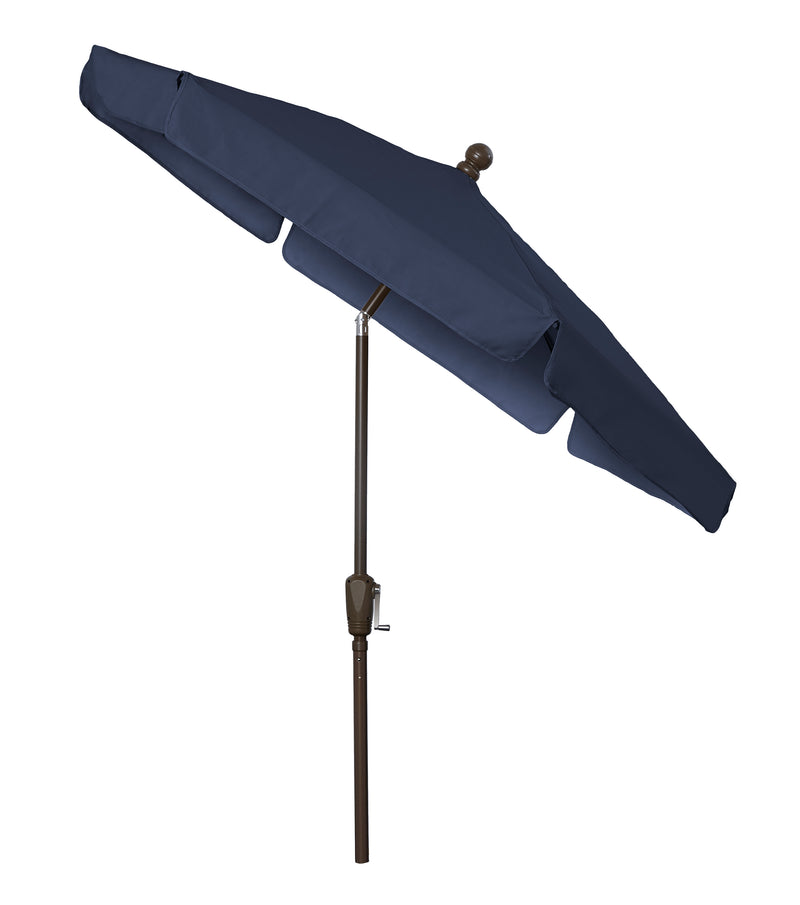 Fiberbuilt 7.5FT Hexagon Garden Umbrella with Vinyl-Coated Canopy