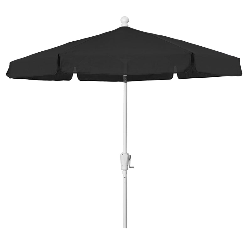 Fiberbuilt 7.5FT Hexagon Garden Umbrella with Vinyl-Coated Canopy