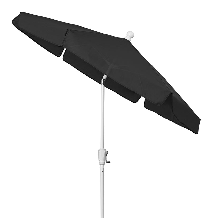 Fiberbuilt 7.5FT Hexagon Garden Umbrella with Vinyl-Coated Canopy