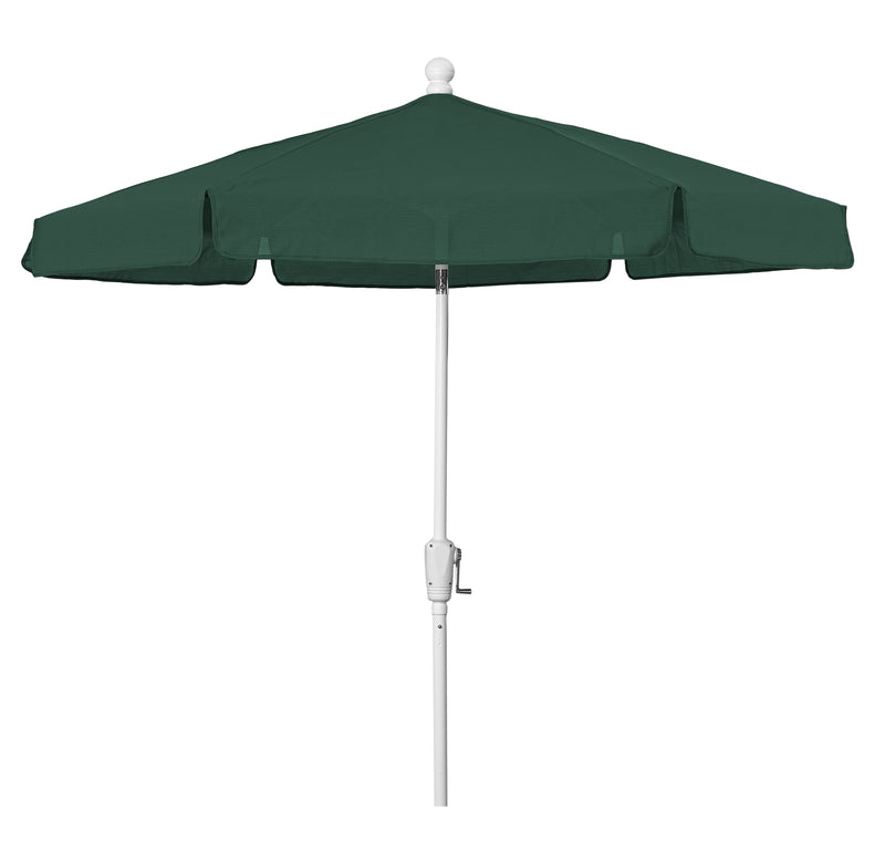 Fiberbuilt 7.5FT Hexagon Garden Umbrella with Vinyl-Coated Canopy