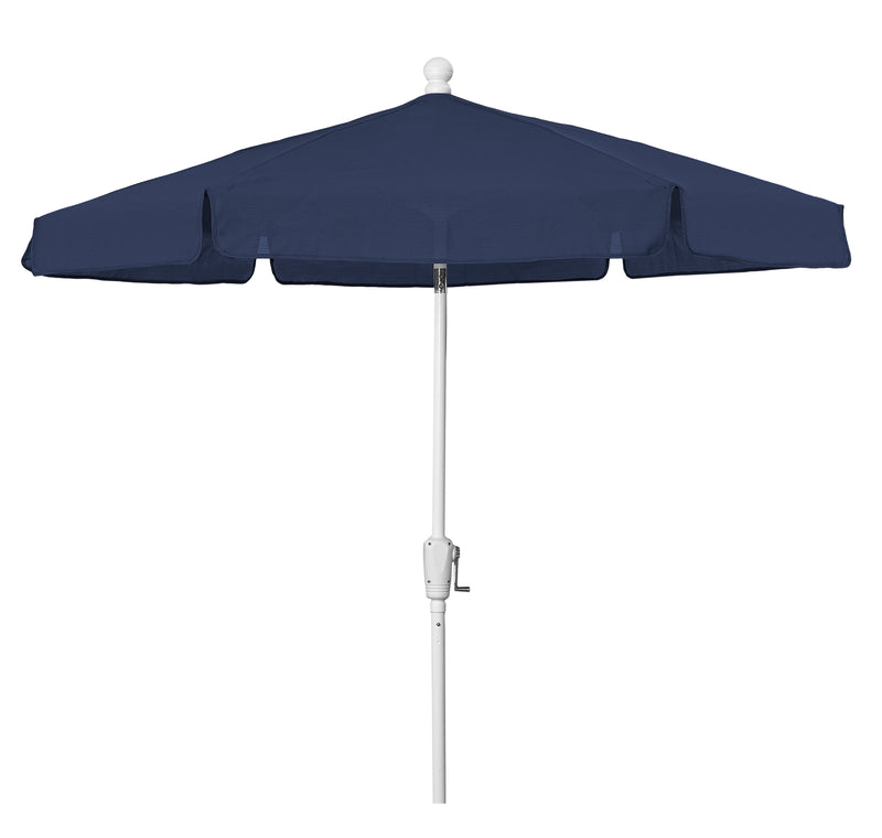 Fiberbuilt 7.5FT Hexagon Garden Umbrella with Vinyl-Coated Canopy