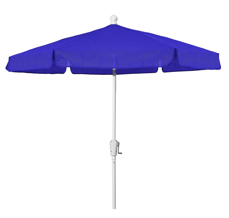 Fiberbuilt 7.5FT Hexagon Garden Umbrella with Vinyl-Coated Canopy