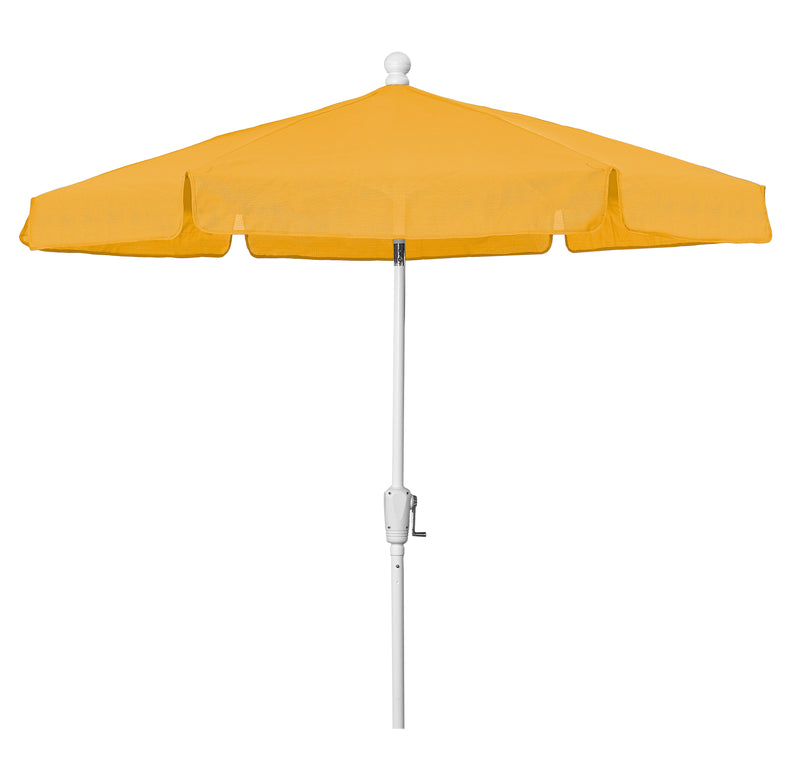 Fiberbuilt 7.5FT Hexagon Garden Umbrella with Vinyl-Coated Canopy