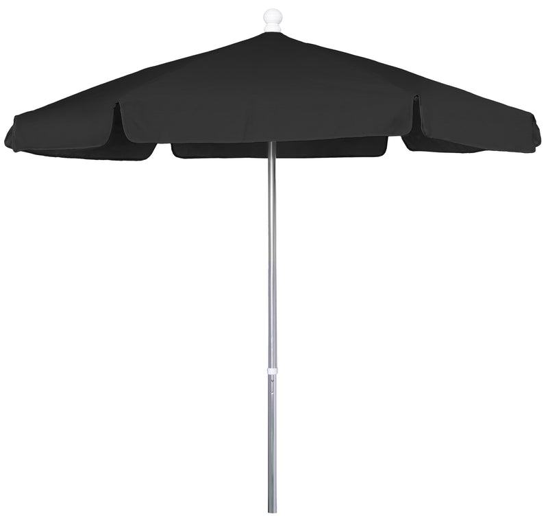 Fiberbuilt 7.5FT Hexagon Garden Umbrella with Vinyl-Coated Canopy