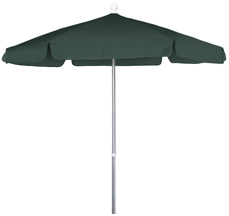 Fiberbuilt 7.5FT Hexagon Garden Umbrella with Vinyl-Coated Canopy