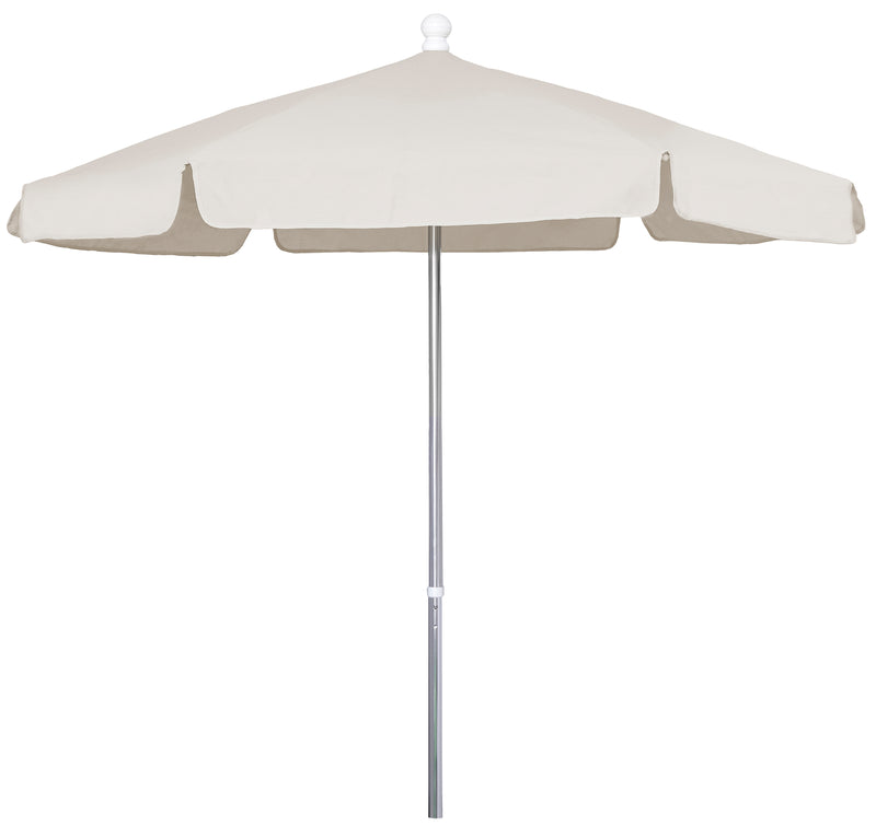 Fiberbuilt 7.5FT Hexagon Garden Umbrella with Vinyl-Coated Canopy