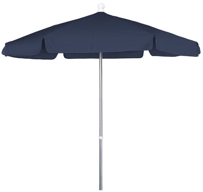 Fiberbuilt 7.5FT Hexagon Garden Umbrella with Vinyl-Coated Canopy