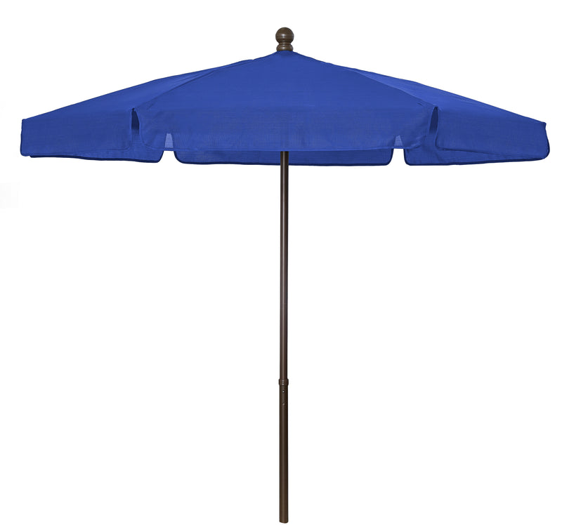 Fiberbuilt 7.5FT Hexagon Garden Umbrella with Vinyl-Coated Canopy