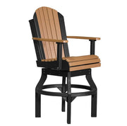  chair with black and brown design on a white background