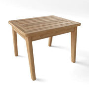 Wooden table on a white background
