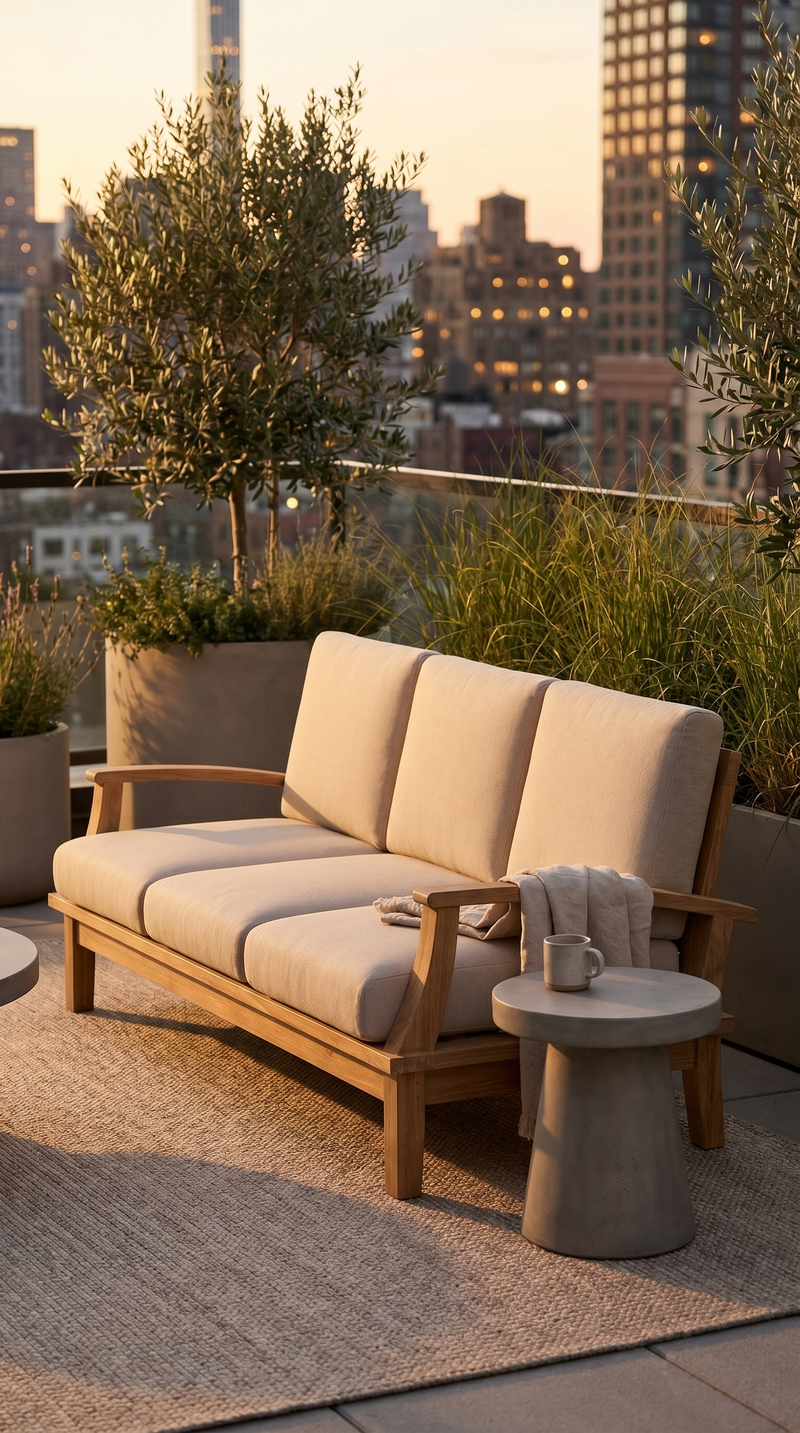 Anderson Teak - Brianna Deep Seating Sofa