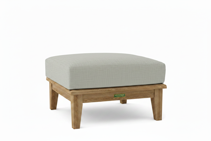 Anderson Teak - Brianna Ottoman and Cushion