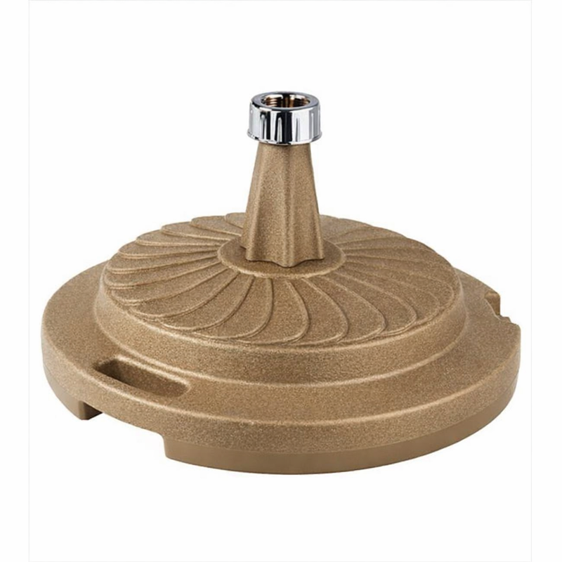 Fiberbuilt Champagne Bronze Resin Umbrella Base