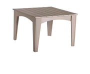 WEATHERWOOD OUTDOOR SQUARE TABLE