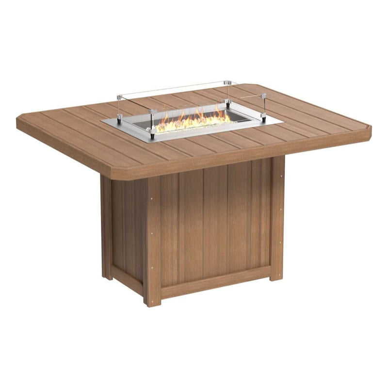 LuxCraft - Lumin Fire Table 62" Rectangular