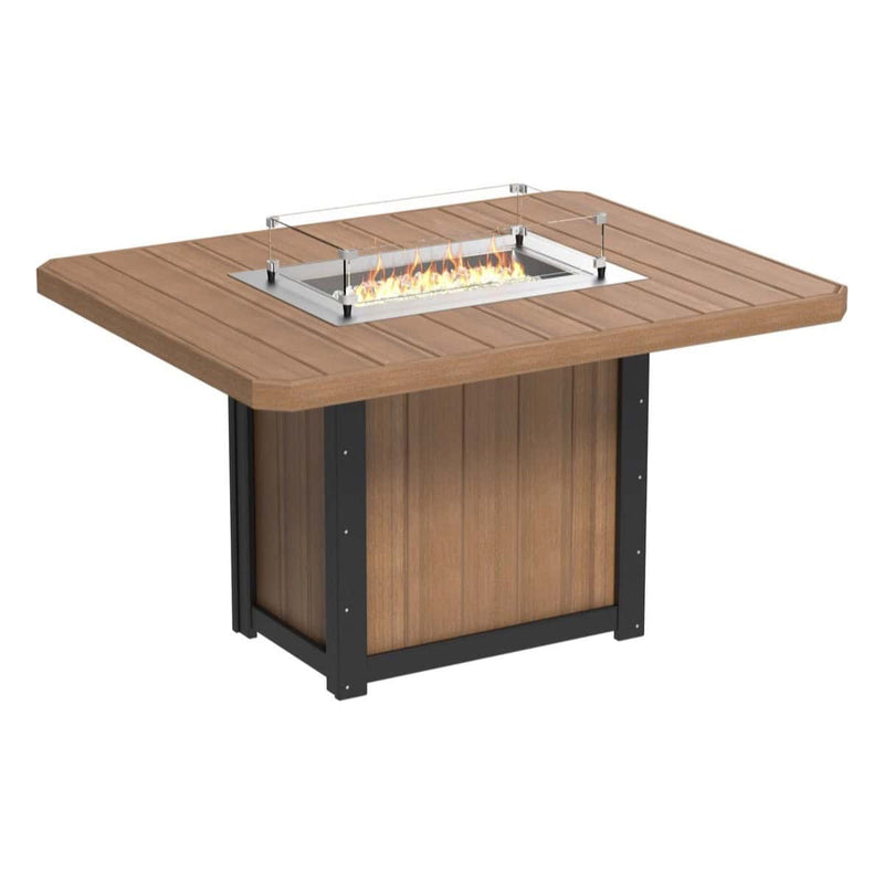 LuxCraft - Lumin Fire Table 62" Rectangular