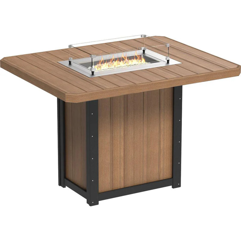 LuxCraft - Lumin Fire Table 62" Rectangular