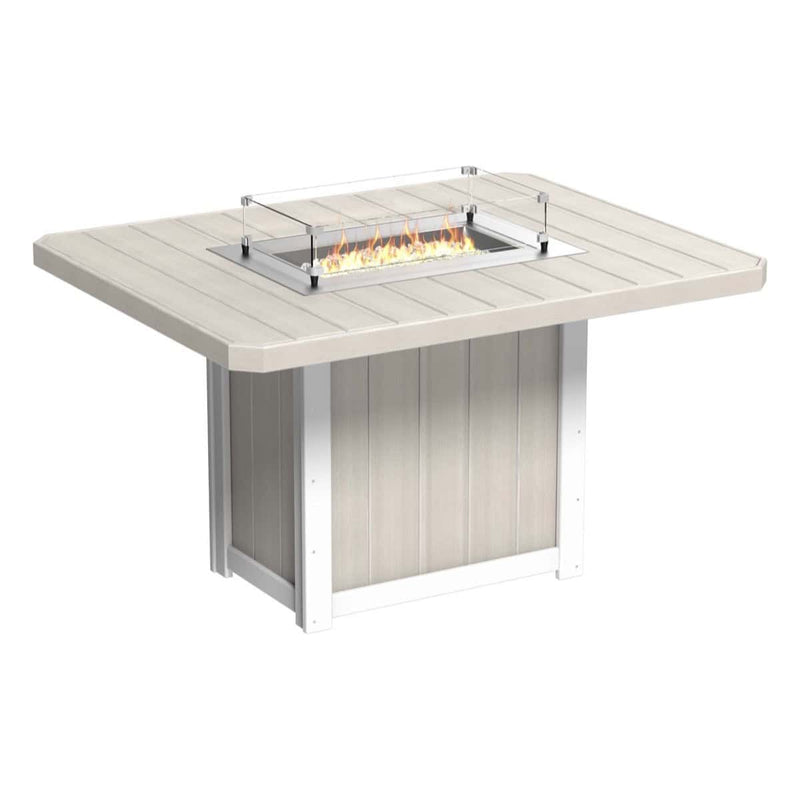 LuxCraft - Lumin Fire Table 62" Rectangular