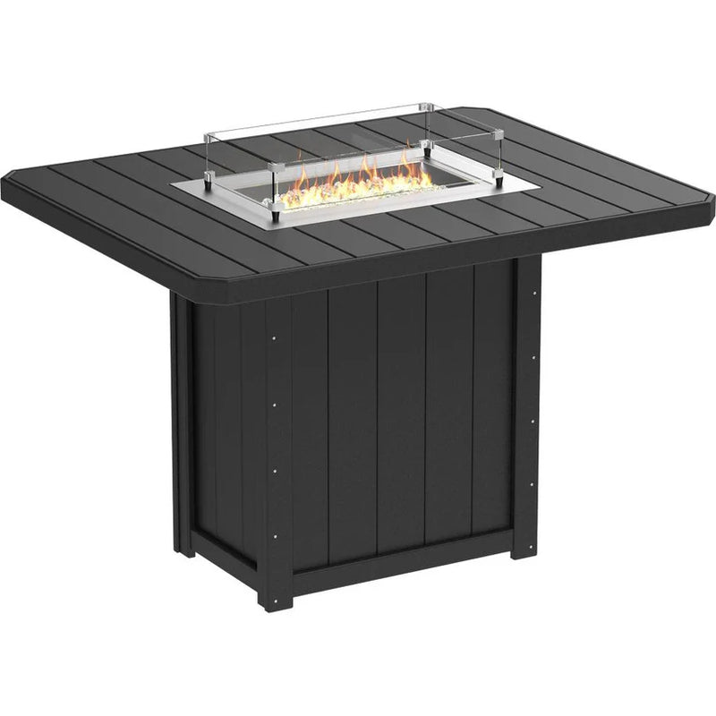 LuxCraft - Lumin Fire Table 62" Rectangular