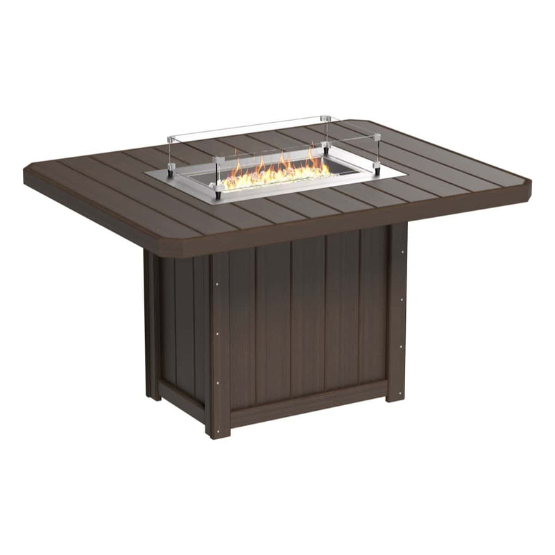 LuxCraft - Lumin Fire Table 62" Rectangular