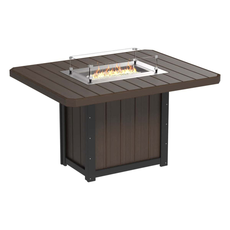LuxCraft - Lumin Fire Table 62" Rectangular