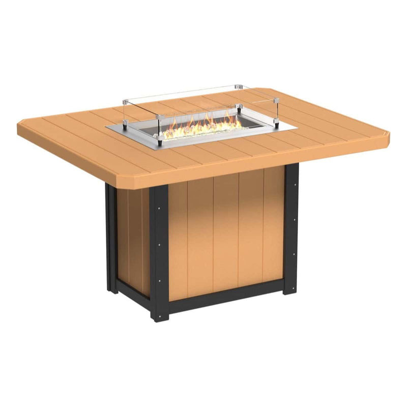 LuxCraft - Lumin Fire Table 62" Rectangular