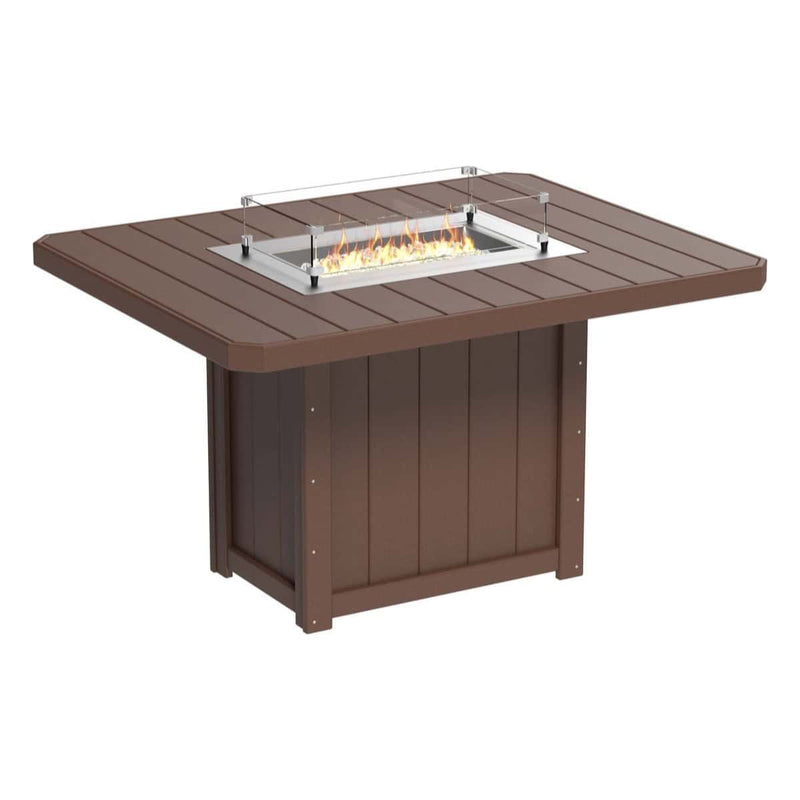 LuxCraft - Lumin Fire Table 62" Rectangular