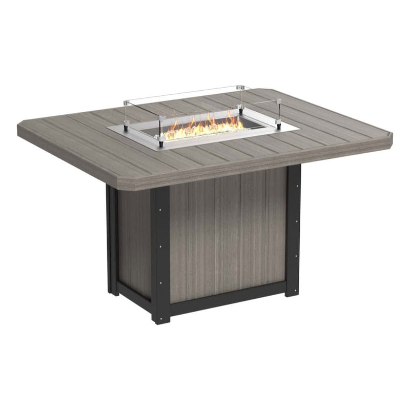 LuxCraft - Lumin Fire Table 62" Rectangular