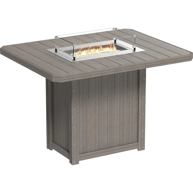 LuxCraft - Lumin Fire Table 62" Rectangular