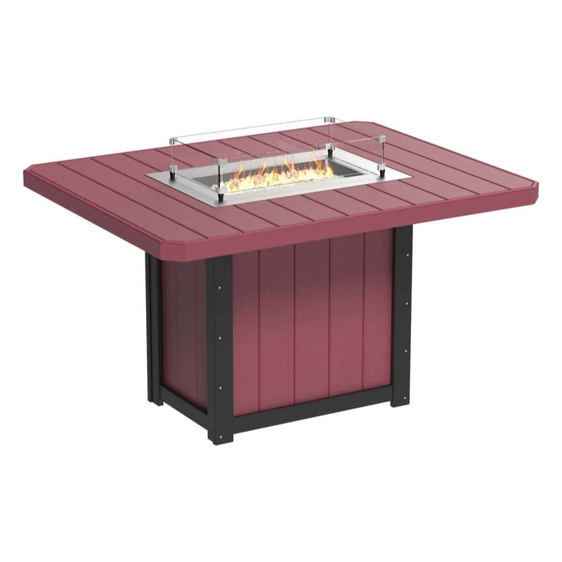 LuxCraft - Lumin Fire Table 62" Rectangular