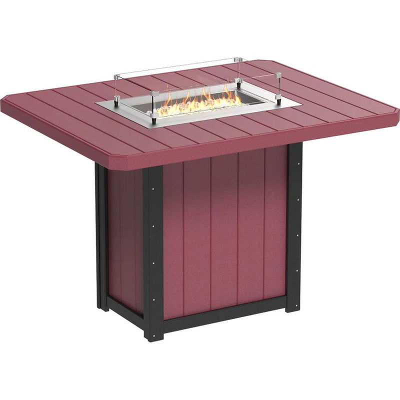 LuxCraft - Lumin Fire Table 62" Rectangular