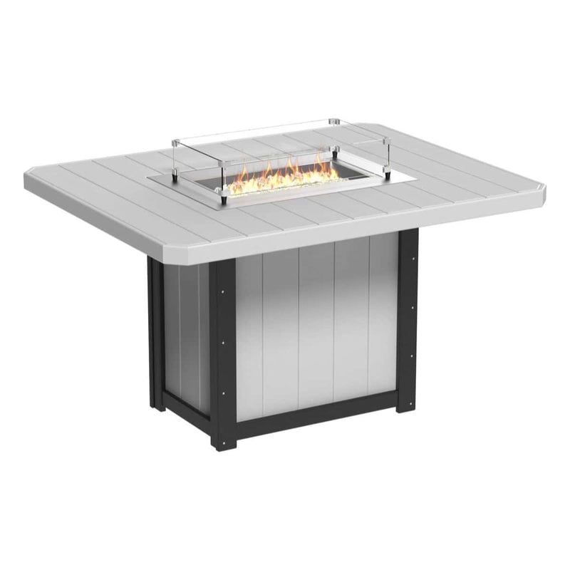 LuxCraft - Lumin Fire Table 62" Rectangular