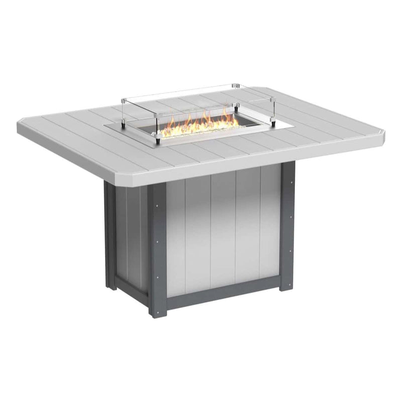 LuxCraft - Lumin Fire Table 62" Rectangular