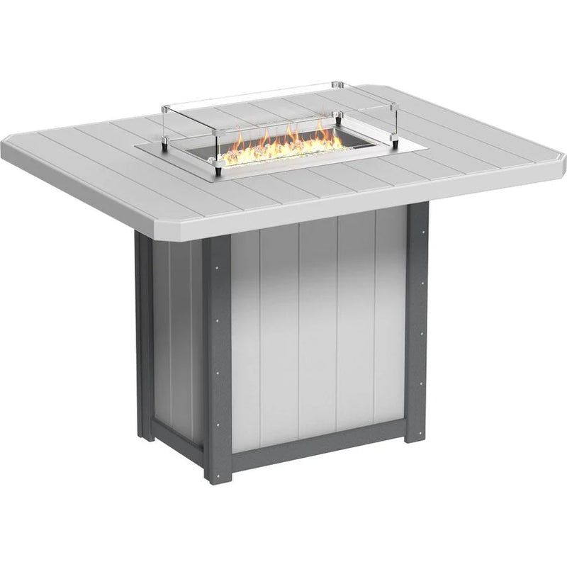 LuxCraft - Lumin Fire Table 62" Rectangular