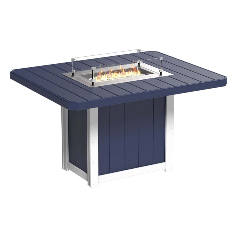 LuxCraft - Lumin Fire Table 62" Rectangular
