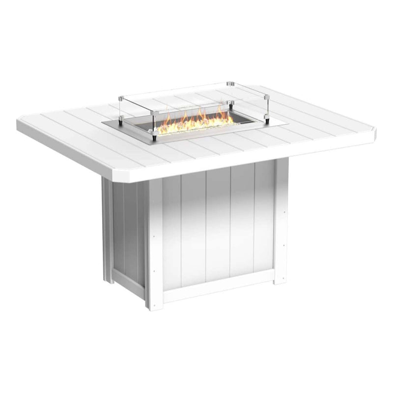 LuxCraft - Lumin Fire Table 62" Rectangular