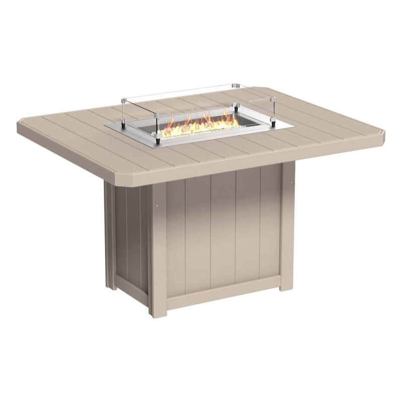 LuxCraft - Lumin Fire Table 62" Rectangular