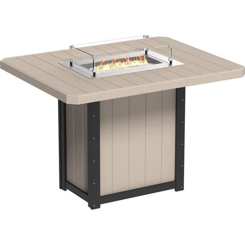 LuxCraft - Lumin Fire Table 62" Rectangular
