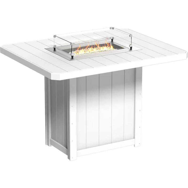 LuxCraft - Lumin Fire Table 62" Rectangular