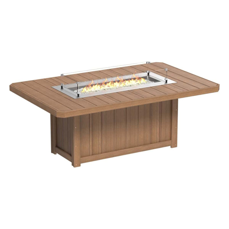 LuxCraft - Lumin Fire Table 79" Rectangular